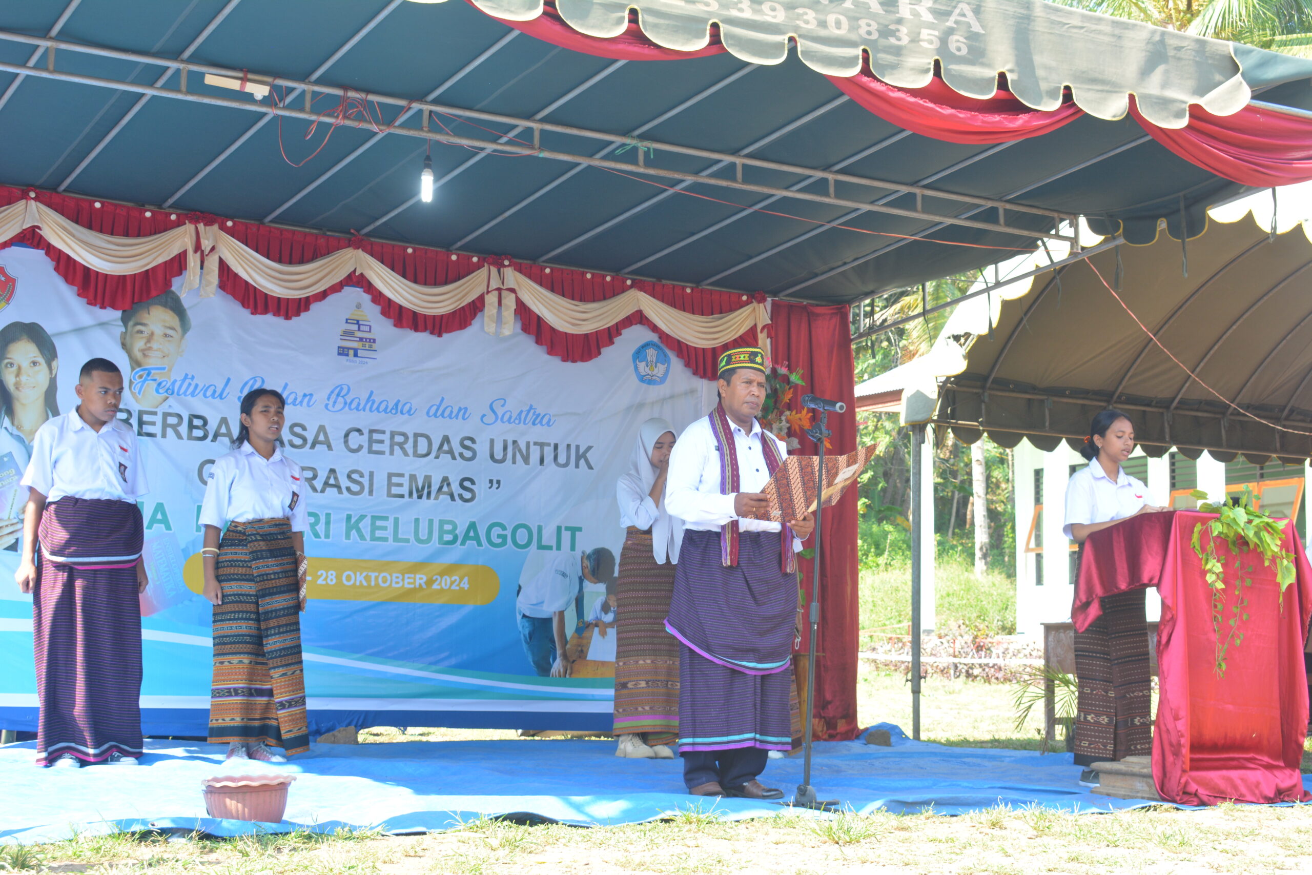 PENUTUPAN KEGIATAN BULAN BAHASA DAN SASTRA  SMA NEGERI KELUBAGOLIT TAHUN 2024