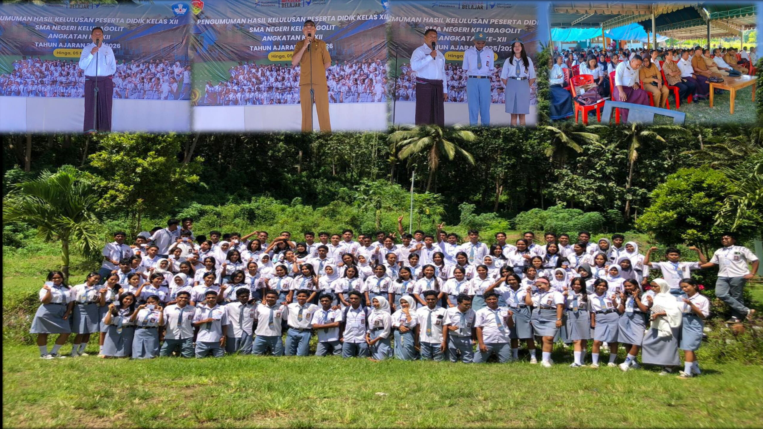 Haru dan Bahagia Warnai Pengumuman Kelulusan dan Temu Pisah Angkatan XII SMA Negeri Kelubagolit tahun 2026