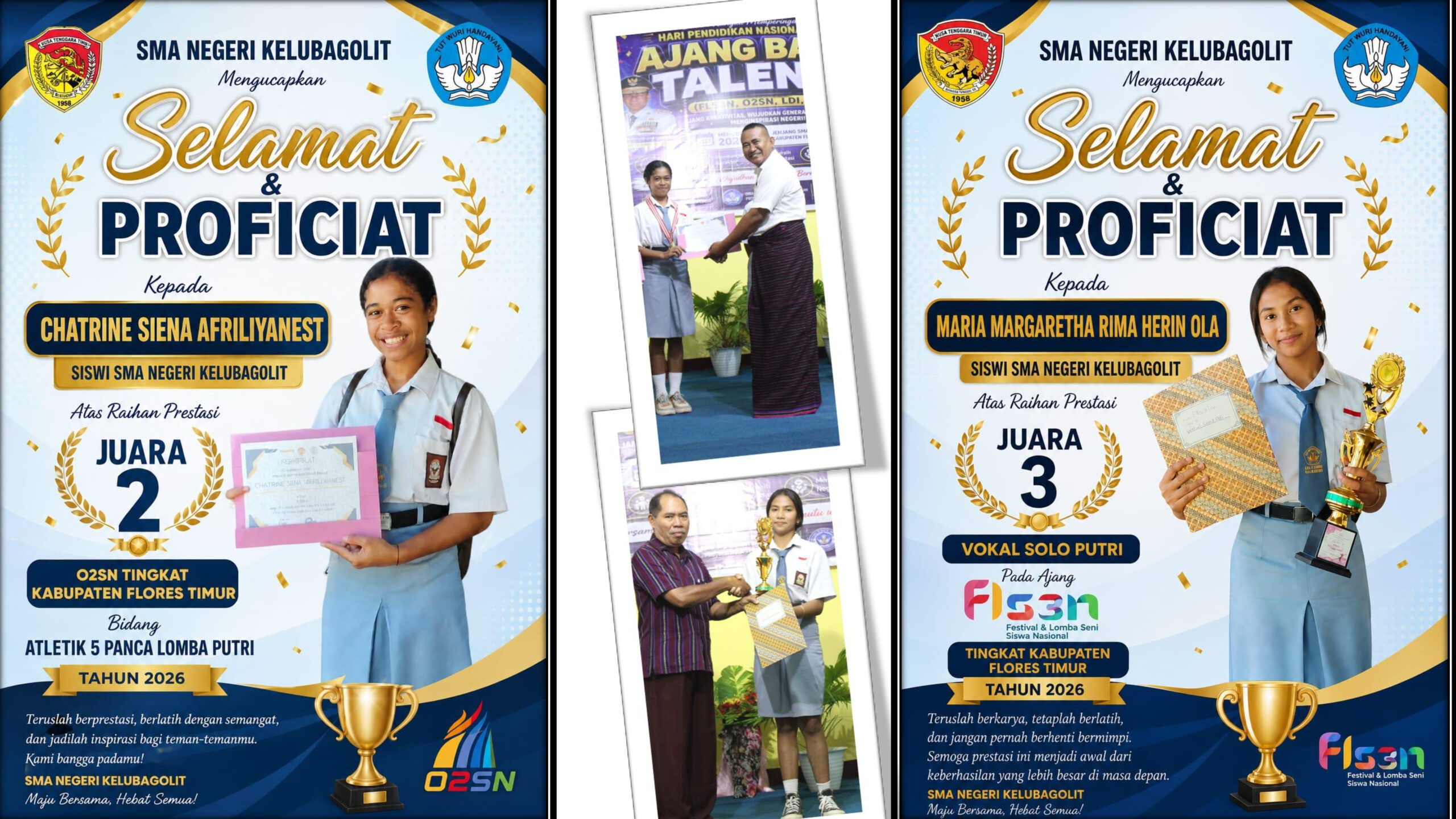 Siswa SMA Negeri Kelubagolit Ukir Prestasi Gemilang di Ajang Bakat dan Talenta Flores Timur 2026